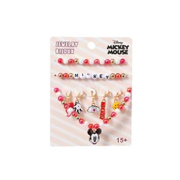 Set de Pulsera Con Dijes Serie Disney Mickey Mouse Miniso