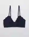 American Eagle Bralette Encaje Picnic Naval Talla S