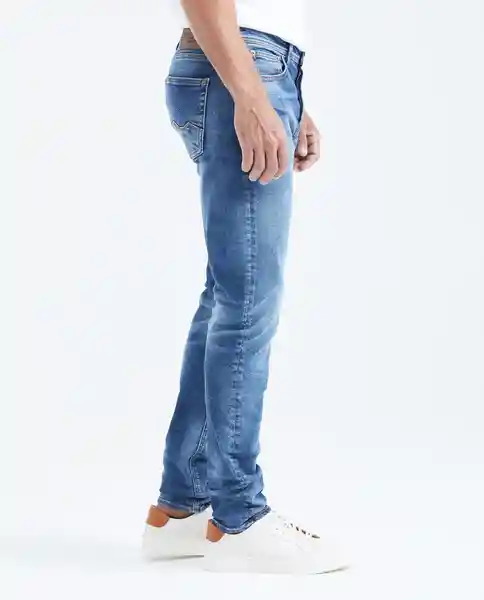 Jean Super Slim Fit-Rider-Med Azul Francés Medio 30/32 Chevignon