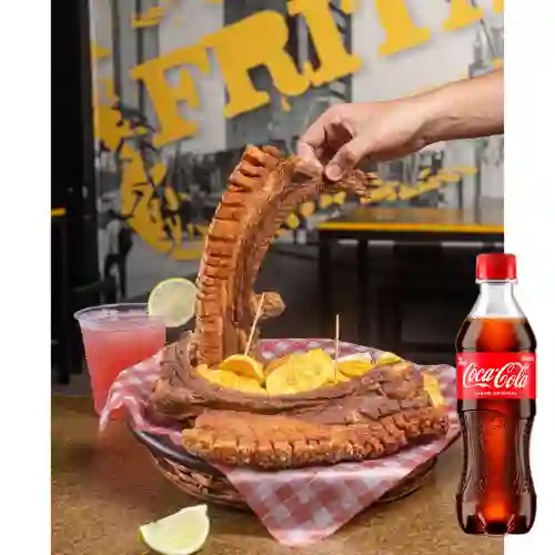 Combo Costichicharron + Coca Cola Original 400 ml