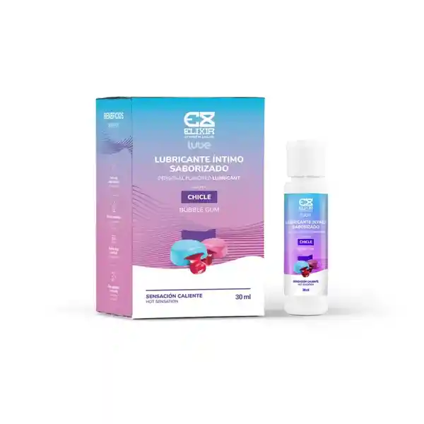 Elixir Lubricante Caliente Con Sabor Para Sexo Oral Chicle