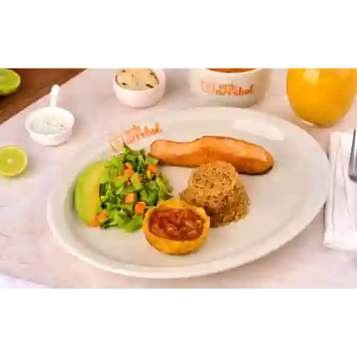 Menú Salmón