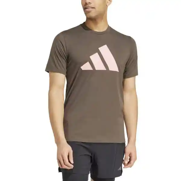 Adidas Camiseta Tr-Es Fr Logo T Para Hombre Verde Talla M