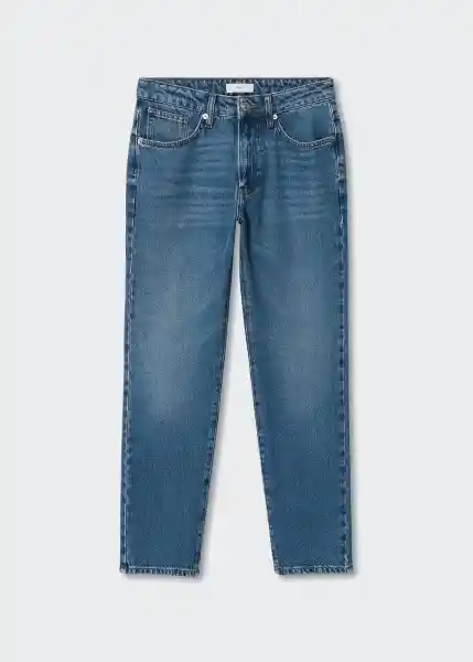 Jeans Loose Tejano Medio Talla 20 Teen Niños Mango