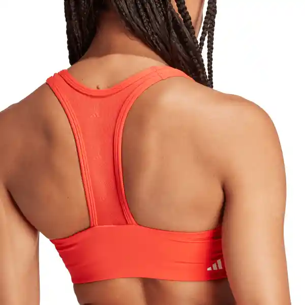 Adidas Brásier Top Pwim Ms Mix Impacto Medio Rojo Talla MAB