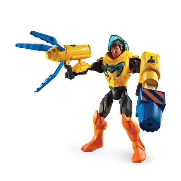 Max Steel Muñeco Turbo Garra