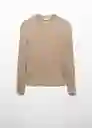 Jersey Pradera Beige Talla XL Hombre Mango