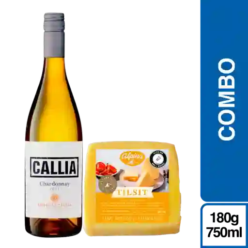 Callia Vino Blanco + Alpina Queso Tilsit Finas Hierbas 