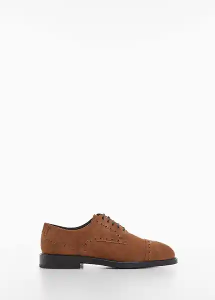 Zapatos Liteser Tabaco Talla 44 Hombre Mango