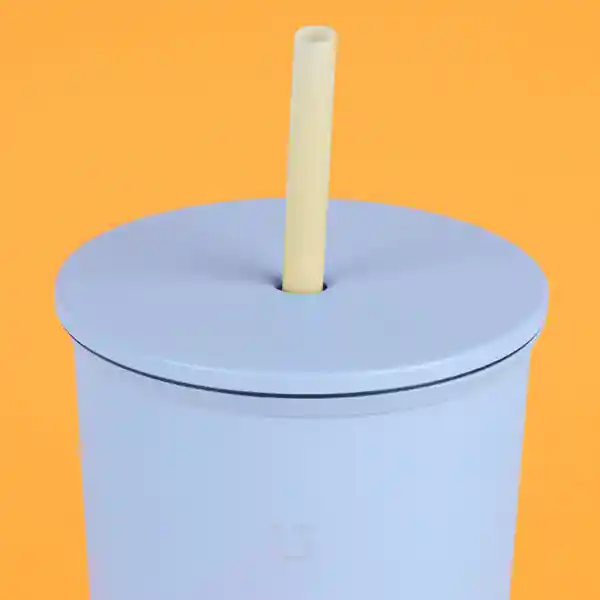 Vaso de Acero Inoxidable Con Pitillo Serie Gradient Miniso