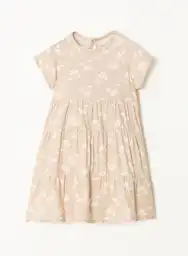 Vestido Medio 3T - Beige/Est