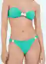 Braga Shell Turquesa Talla S Mujer Mango