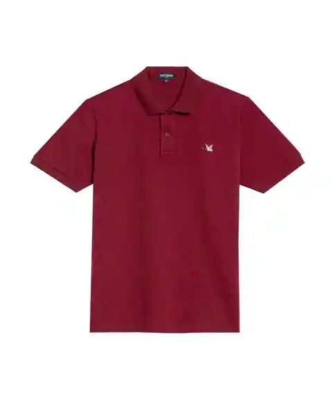 Camiseta Polo Muscle Rojo Zinfandel Oscuro L Chevignon