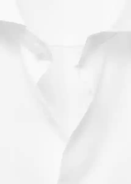 Camisa Marta Blanco Talla M Hombre Mango