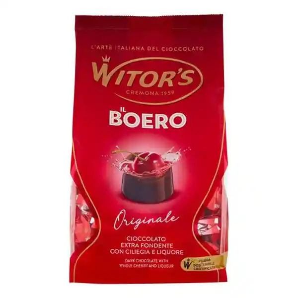 Il Boero Chocolate Relleno Con Cereza y Licor