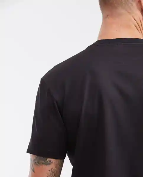 Camiseta Graphic Negro Sombrio Ultraoscuro Talla S Chevignon