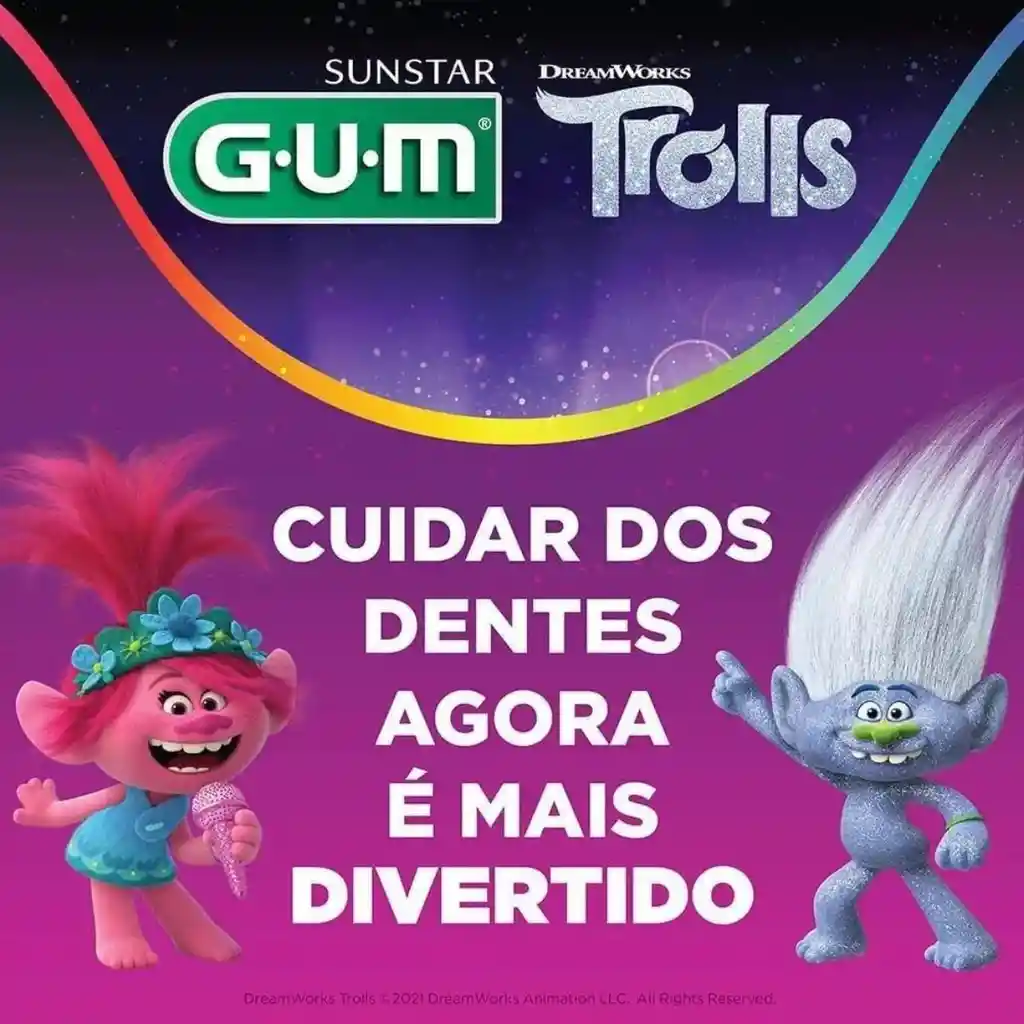 Gum Hilo Dental Kids Flosser Trolls