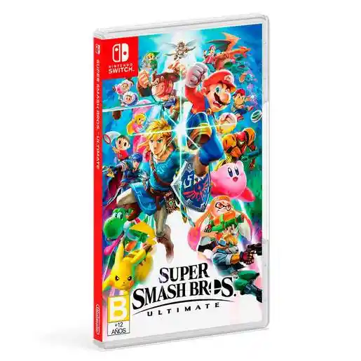 Nintendo Swicth Videojuego Super Smash Bros Ultimate 