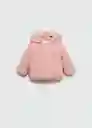 Abrigo Anorak Copo7 Rosa Talla 69 Niños Mango