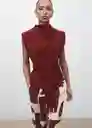 Blusa Angela Blood Talla S Mujer Mango