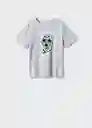 Camiseta Catchmc Gris Medio Vigoré Talla 06 Niños Mango