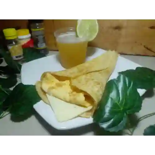 Crepes + Huevos Al Gusto +Jugo