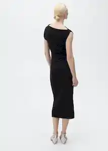 Vestido Juli Negro Talla XS Mujer Mango