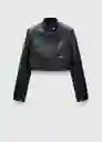 Chaqueta Martina Negro Talla L Mujer Mango