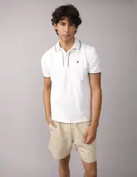 Polo Hombre Blanco Talla X-Large 4559100 American Eagle