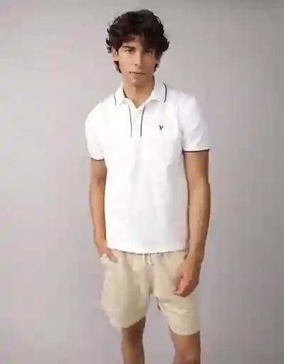 Polo Hombre Blanco Talla X-Large 4559100 American Eagle
