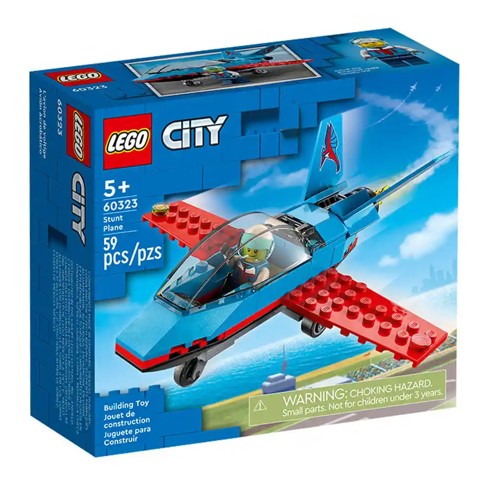 Lego Set de Construcción Avión Acrobático