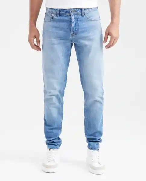 Jean Super Slim Fit Rider Azul Cristal Claro 32 / 32 Chevignon