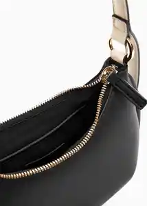 Bolso M Vico Negro Talla 99 Mujer Mango