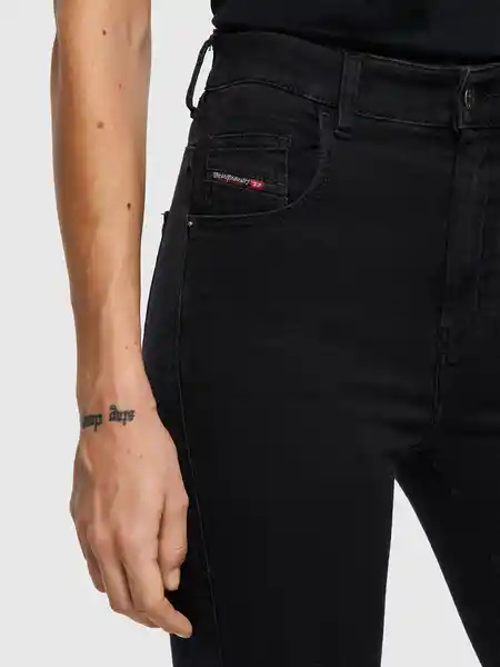 Diesel Jean D-Slandy-High Negro Talla 27