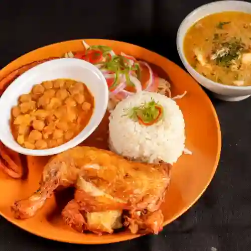 Ejecutivo Pollo Frito