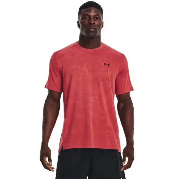 Under Armour Camiseta Tech Jacqrd Hombre Naranja XL 1377052-638