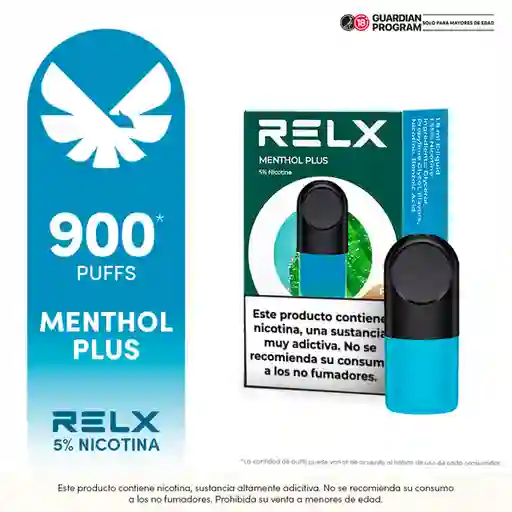 RELX Pod Pro 1-Menthol Plus 5%