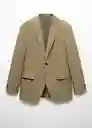 Blazer Americana Amalfip Khaki Talla 54 Hombre Mango