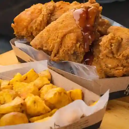 Contramuslo de Pollo Apanado