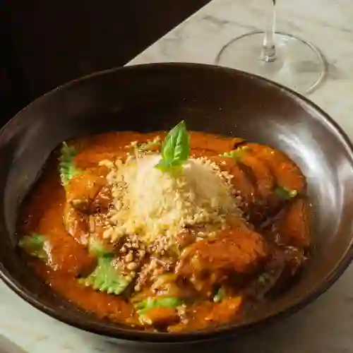 Ravioli de Espinaca con Ricotta