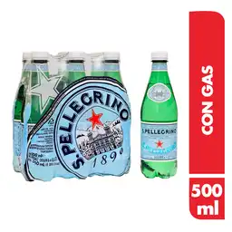 San Pellegrino S. Agua 6Pk/500Ml