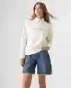 Buzo Mujer Crudo Talla M 682G004_CRU110606 Americanino
