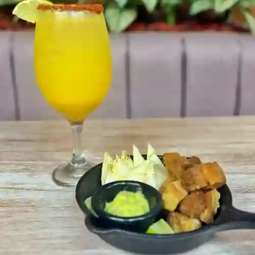 Chicharrones + Soda Italiana