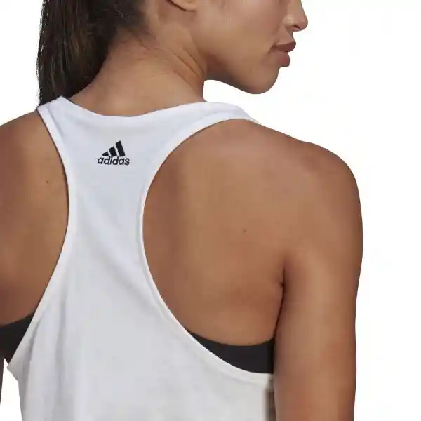 Adidas Camiseta Lin Tk Para Mujer Talla L