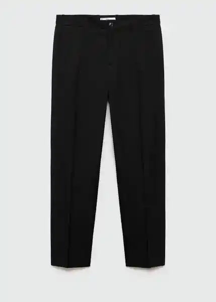 Pantalón AAron Negro Talla 46 Hombre Mango