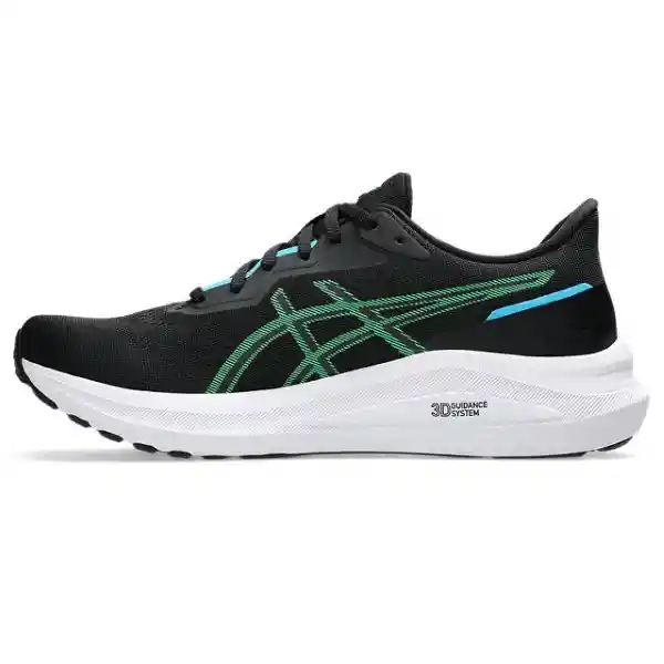 Asics Zapatos Gt-1000 13 Hombre Negro 8.5 1011B858-001