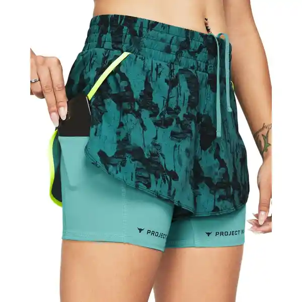 Under Armour Short Pt Para Mujer Verde Talla MD Ref 1384202-722