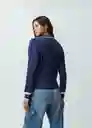 Blusa Tejido Mujer Azul Cetaceo Talla XS/S Naf Naf