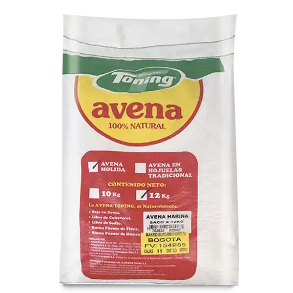 Toning Avena Molida