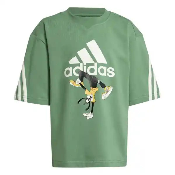 Adidas Camiseta Lk Dy mm Para Moda Niño Verde Talla 6.5